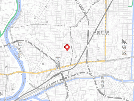 Ping Pong Nyutabaru Osaka map