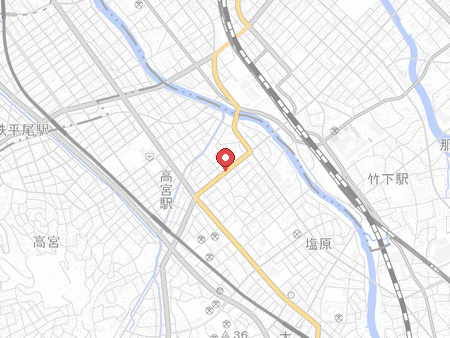 Hiramatsu Table Tennis Hall map