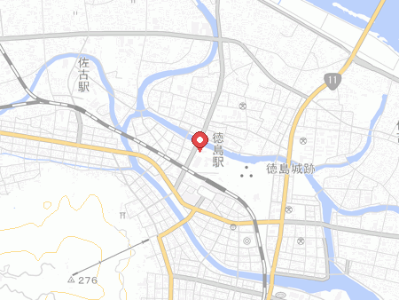 Tokushima Municipal Gymnasium map