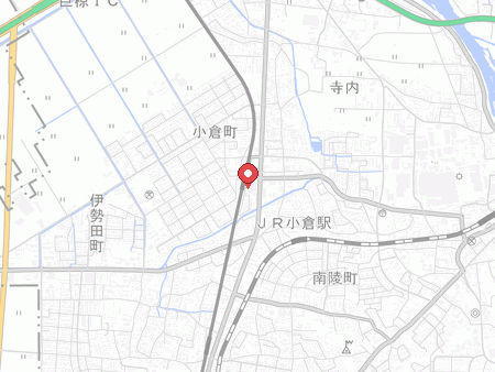 Map of B-Way Co., Ltd. Uji Store