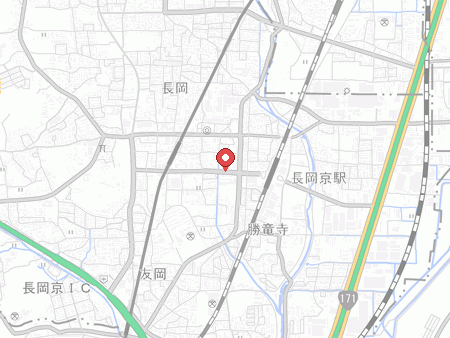 Map of B-Way Co., Ltd. Nagaokakyo Store