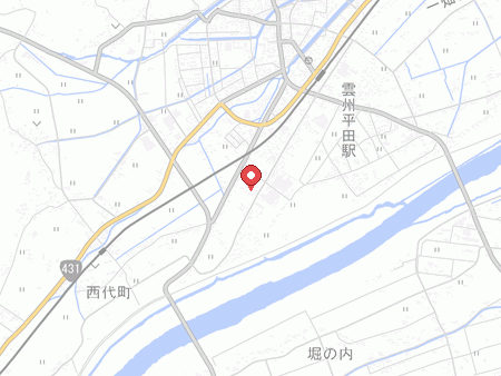 Osuga Table Tennis map