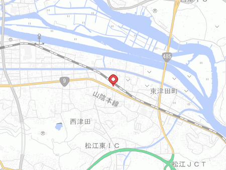 Super Sports Xebio Matsue Higashi-Tsuda Store map