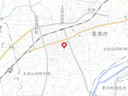 Tosayamada Gymnasium map