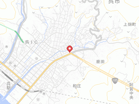 Map of Taiikusha Kure Store