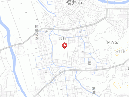 Fukui Prefectural Gymnasium map