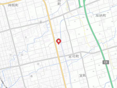 Alpen Nagahama Branch map