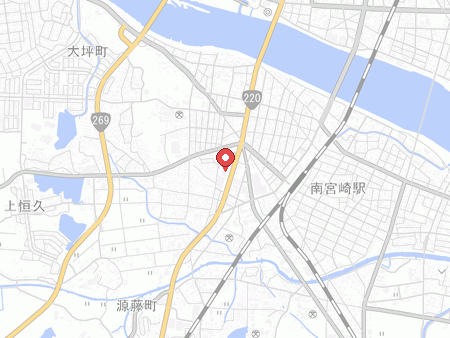 Super Sports Xebio Miyazaki Store map