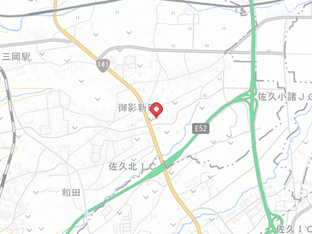 Map of Sports Depo Saku-Kita Interchange