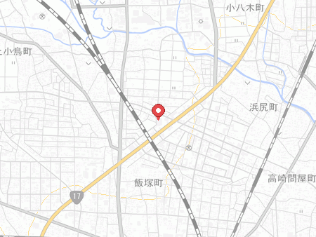 Himaraya Takasaki Store map