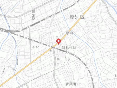 Map of Super Sports Xebio Shin-Sapporo Store