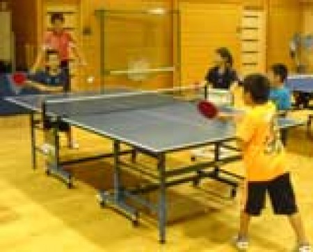 Junior table tennis class for beginners