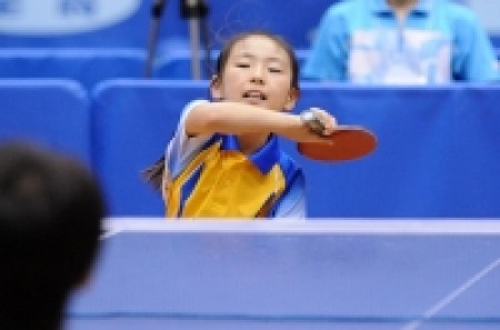 Sun table tennis sports boy group