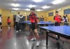Junior table tennis class