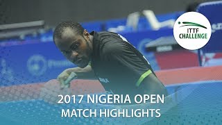 【Video】ARUNA Quadri VS ABIODUN Bode, 2017 ITTF Challenge, Nigeria Open best 16