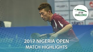 【Video】LI Ping VS OBAYOMI Michael, 2017 ITTF Challenge, Nigeria Open best 64
