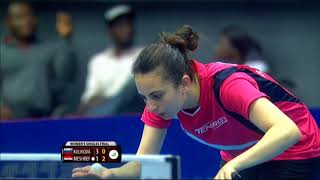 【Video】MESHREF Dina VS KULIKOVA Olga, 2017 ITTF Challenge, Nigeria Open finals