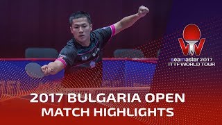 【Video】SKACHKOV Kirill VS YANG Tzu-Yi, 2017 Seamaster 2017  Asarel Bulgaria Open best 32