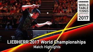 【Video】FAN Zhendong VS LEE Sangsu, LIEBHERR 2017 World Table Tennis Championships semifinal