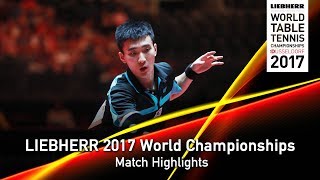 【Video】SAMSONOV Vladimir VS LEE Sangsu, LIEBHERR 2017 World Table Tennis Championships best 16