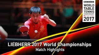 【Video】ZHANG Jike VS LEE Sangsu, LIEBHERR 2017 World Table Tennis Championships best 32