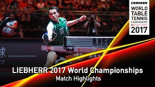 【Video】XU Xin VS CALDERANO Hugo, LIEBHERR 2017 World Table Tennis Championships best 32