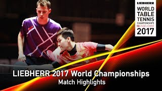 【Video】GROTH Jonathan・FENG Yalan VS WONG Chun Ting・DOO Hoi Kem, LIEBHERR 2017 World Table Tennis Championships best 16
