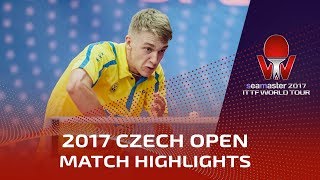 【Video】KALLBERG Anton VS YUTO Muramatsu, 2017 Seamaster 2017  Czech Open best 32