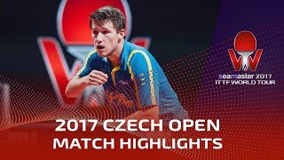 【Video】KARLSSON Kristian VS TOMOKAZU Harimoto, 2017 Seamaster 2017  Czech Open quarter finals