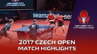【Video】FRANZISKA Patrick・GROTH Jonathan VS JIN Ueda・MAHARU Yoshimura, 2017 Seamaster 2017  Czech Open finals