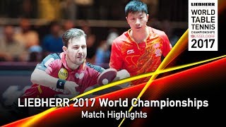 【Video】BOLL Timo・MA Long VS ACHANTA Sharath Kamal・GNANASEKARAN Sathiyan, LIEBHERR 2017 World Table Tennis Championships best 32