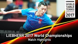 【Video】XU Xin VS POLANSKY Tomas, LIEBHERR 2017 World Table Tennis Championships best 128