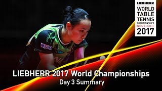 【Video】MIMA Ito VS GUI Lin, LIEBHERR 2017 World Table Tennis Championships best 128