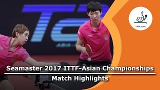【Video】Zhu Yuling・CHEN Meng VS WANG Manyu・CHEN Ke, 2017 ITTF-Asian Championships finals