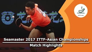 【Video】JAYASINGHA Nirmala VS XU Xin, 2017 ITTF-Asian Championships best 64