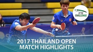 【Video】HONOKA Hashimoto・HITOMI Sato VS DOO Hoi Kem・MAK Tze Wing, 2017 ITTF Challenge, Thailand Open finals