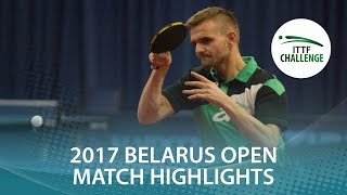 【Video】YUTA Tanaka VS LEWANDOWSKI Tomasz 2017 ITTF Challenge, Belgosstrakh Belarus Open