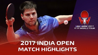 【Video】TOMOKAZU Harimoto VS OVTCHAROV Dimitrij, 2017 Seamaster 2017 India Open finals