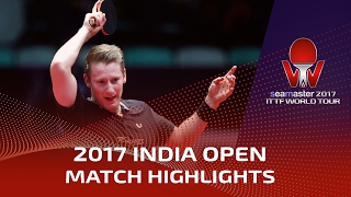 【Video】DRINKHALL Paul VS FILUS Ruwen, 2017 Seamaster 2017 India Open best 16