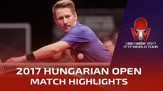 【Video】FILUS Ruwen VS WALTHER Ricardo, 2017 Seamaster 2017 Hungarian Open best 16