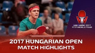 【Video】AKKUZU Can VS GERASSIMENKO Kirill, 2017 Seamaster 2017 Hungarian Open finals