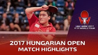 【Video】YAN An VS LIANG Jingkun, 2017 Seamaster 2017 Hungarian Open best 32