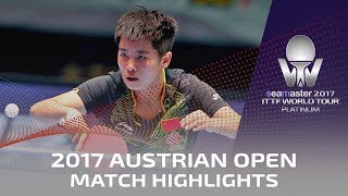 【Video】GU Ruochen VS GU Yuting, 2017 Seamaster 2017 Platinum, Austrian Open semifinal