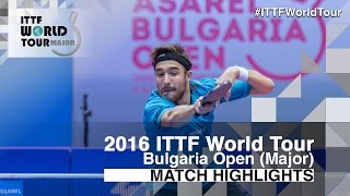 【Video】ROBINOT Quentin VS PAIKOV Mikhail, 2016 - Asarel Bulgaria Open  semifinal