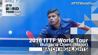 【Video】PENG Wang-Wei VS GHOSH Arjun 2016 - Asarel Bulgaria Open 