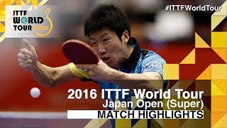 【Video】KARLSSON Mattias VS JUN Mizutani, 2016 Laox Japan Open  best 32