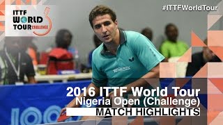 【Video】ZHAO Tianming VS ASSAR Khalid, 2016 Premier Lotto Nigeria Open  semifinal