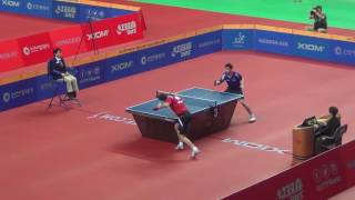 【Video】FLORE Tristan VS BOLL Timo, 2016 Korea Open  best 32