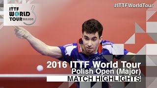 【Video】FLORE Tristan VS VILCHEZ Miguel 2016 Polish Open 