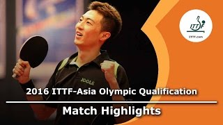 【Video】LI Ping VS AL-ABBAD Abdulaziz, 2016 ITTF-Asian Olympic Qualification Tournament finals